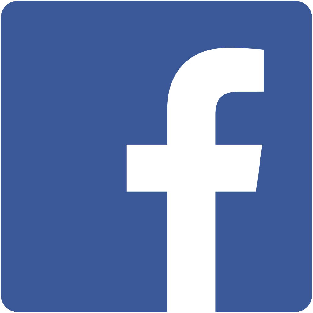 Blue square Facebook logo